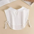 thumbnail image 3 of Camicover Half Shirt Blouse Collar Detachable Fake Collar False Collar for Women and Girls, 3 of 3
