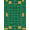 Green, Pattern 5, variant on ODIKA 8'x10' Washable Area Rug Football Sideline Marker Championship Field Layout Footaball for King Size Bedroom Under Bed, Master Suite, Non-Shedding, Easy Care