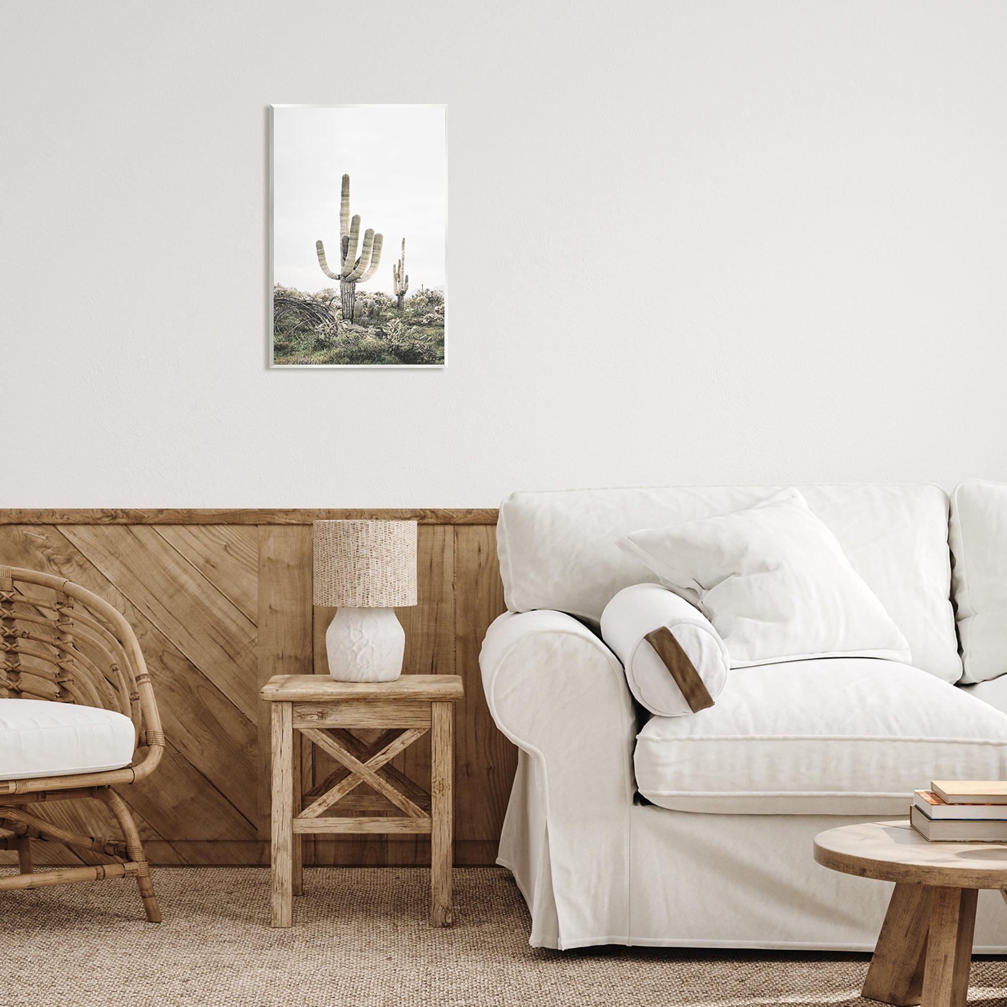 Stupell Industries Desert Landscape Cacti Botanical & Floral Photography Unframed Art Print Wall Art, 13 x 19