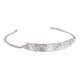 thumbnail image 2 of JOYARIS Pulsera Mujer Esclava Cubana Plata 925 Placa Diamantada 3 Mm Talla Largo/Ancho: 17.5 cm x 3 mm PT-0000565, 2 of 5