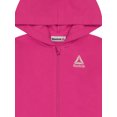 thumbnail image 7 of Reebok Girl’s Game Day Fleece Full Zip Hoodie, Sizes 4-18, 7 of 7