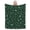 50x40, variant on St. Patrick's Day Blanket - Green Clovers and Shamrocks, Cozy, Warm, Lightweight Soft Throw 50x40