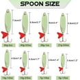 thumbnail image 4 of VanRolldex Spinner Bait Fishing Lures for Trout Bass Salmon with Sharp Treble Hooks, 4 of 7