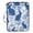 Blue Flower Easter Bunny Silhouette, variant on Haosy Accordion File Organizer Zipper Binder 500 Sheet 6-Tab Expanding File Folder Multi-Pocket 1.2 Inch 3 Ring Sage Green White Flower
