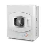 Barton Electric Compact Laundry Dryer 8.8lbs Capacity Clothes Dryer with Control Panel Automatic Drying Mode, White