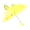 Yellow, variant on Kids Umbrella Lovely Cartoon Animal Easy Operation Light Weight Girls Umbrella for Raining Clear Day, Yellow, 30.31 inches / 77 cm Diameter