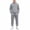 B Gray, variant on Two Piece Lounge Sets for Boys Long Sleeve Hooded Pullover Sweatshirt and Jogger Pants with Pockets Matching Sets Fall Winter Outfits