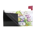 thumbnail image 4 of Ryvnso Mailbox Cover Magnetic Gnome Tulip Flower Mailbox Wrap Large Size 25.5x21 Inch, 4 of 8