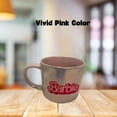 thumbnail image 7 of Barbie 15oz Stoneware Pink Mug: Sip in Style, 7 of 7