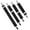 Black 4pc. Adjustable, variant on "HoldíEm Bed Sheet†Fastener†Suspenders -†Heavy Duty†USA Made,†Adjustable,Straight or Crisscross KEEP SHEET SNUG WITHOUT SLIPPING Sheet†Strap†Holder Clips-4pc. Adjustable White"