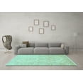 thumbnail image 3 of Ahgly Company Indoor Rectangle Persian Light Blue Traditional Area Rugs, 3' x 5', 3 of 4