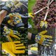 thumbnail image 5 of Apuakthei Guantes de jardinería de cuero de vaca para mujer a prueba de espinas, guantes de trabajo, 5 of 5