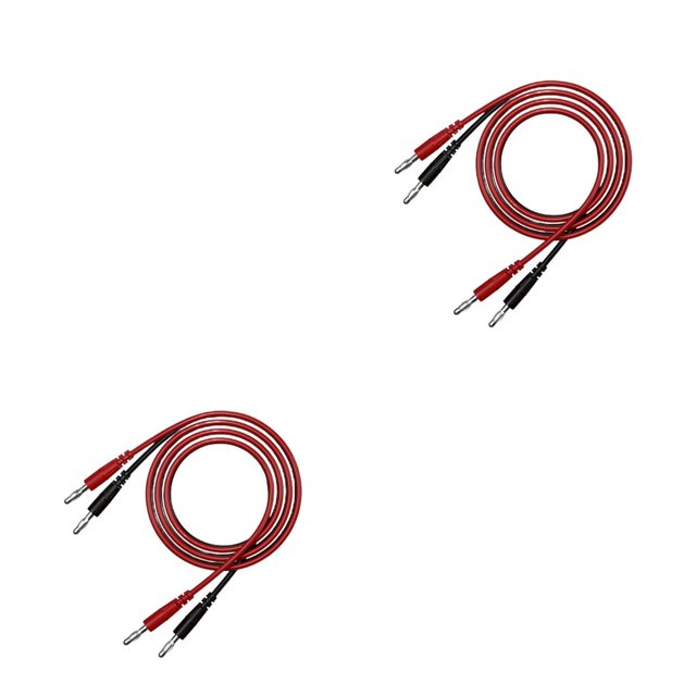 Kenally Multímetro profesional de 2 piezas, línea de prueba, probador de cobre, Cable de prueba, Cable de prueba, accesorios para Hombre a Hombre 2piezas