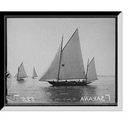 Historic Framed Print, Sakana - 2, 17-7/8" x 21-7/8"