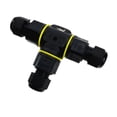 thumbnail image 4 of FENGGUIQU 1Ud Conector De Cable Impermeable Negro Para Uso Exterior Con Alta Insulación Y Material Duradero, 4 of 8