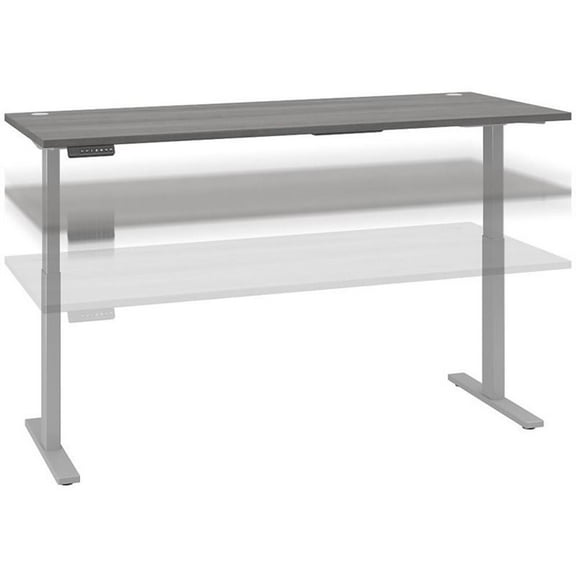 Scranton & Co Furniture 72W Height Adjustable Standing Desk