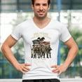 thumbnail image 4 of US Army 250 Years Men's V-Neck T-shirt American Military Veteran DD214 Patriotic, 4 of 7