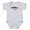 Heather Gray, variant on CafePress - Los Angeles Skyline - Cute Infant Bodysuit Baby Romper - Size Newborn - 24 Months