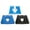 Blue+Black3, variant on Beauos Gel Wheelchair Cushions for Bedsores Prevention,Bed Sore Pad Cushion for Butt - Pain Relief for Long Sitting & Relieve Sciatica, Back, Tailbone (Blue2)