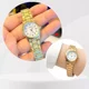thumbnail image 5 of Reloj Casio Ltpv002 G-7b2 Mujer Fechador Pulsera Dorado Bisel Blanco Fondo Blanco LTP-V002G-7B2, 5 of 8