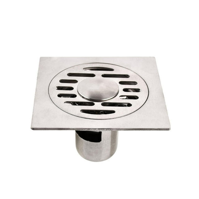 Desagüe de suelo de acero inoxidable engrosado 304 Desagüe de suelo de doble propósito de 10 cm