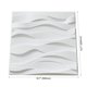 thumbnail image 5 of Art3d A10041 - Paneles decorativos de pared 3D de PVC, 32 pies cuadrados, Wave 4, 5 of 7