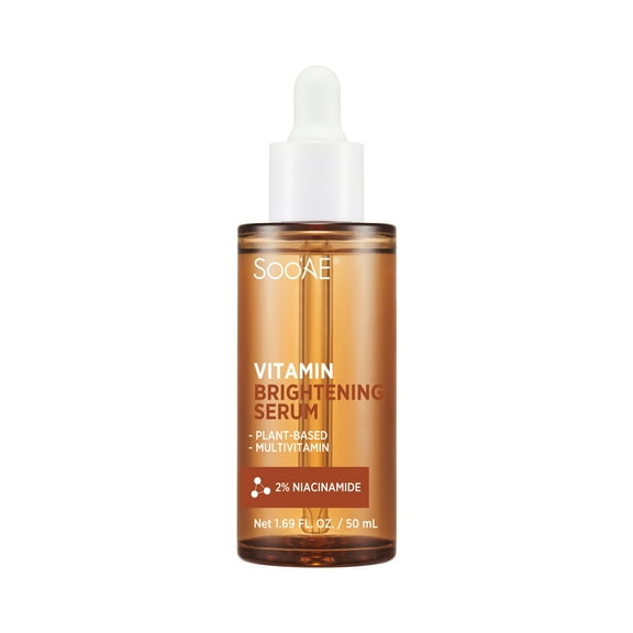 Soo'AE Vitamin Brightening Serum, lightweight formula, for All skin type. 1.69 fl.oz