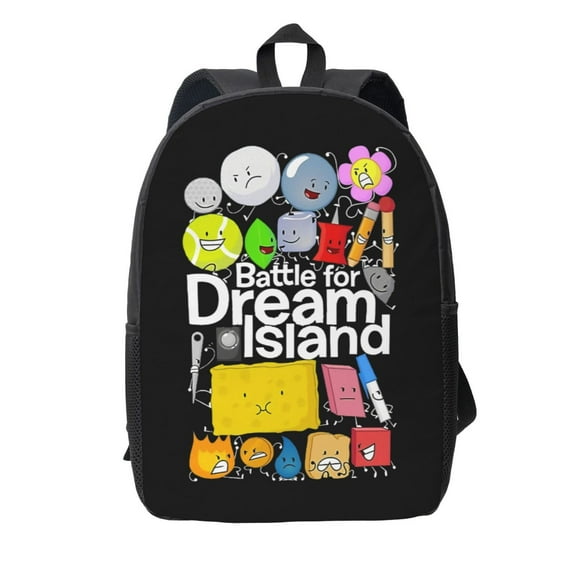 Battle For Dream Island Backpack Simple Lightweight Backpack Fashion Travel Backpack Laptop Backpack 17 Inch