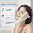 thumbnail image 4 of Yoneston Disposable Face Towels 150 Ct, Biodegradable Face Towelette Skin Clean Washcloth for Sensitive Skin, Makeup, Cleansing, Nursing, Travel, 4 of 10