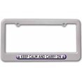 thumbnail image 1 of Keep Calm and Carry On Purple License Plate Frame, 1 of 1