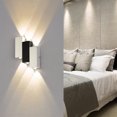 thumbnail image 1 of Luz de pared LED de 6W Interior Modern Up Down Lámpara de pared de aluminio Iluminación Decoración Luz (luz cálida) ShuxiuWang 8390612974168, 1 of 1