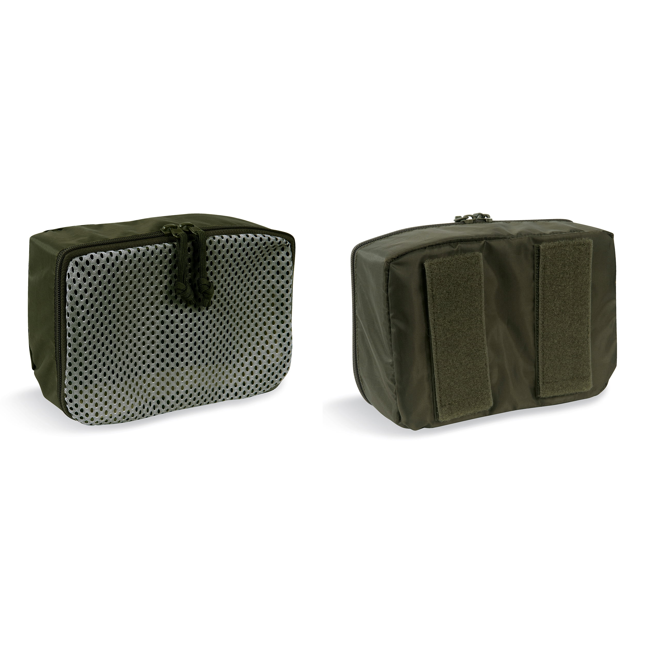 Tasmanian Tiger Modular Pouch Set, Tactical Packing Cubes, Zipper Gear Organizers, Olive