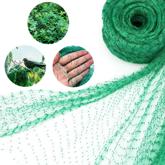 Aggxpf Bird Netting for Garden Protection, 6.5 x 16.4ft Reusable Anti Bird Netting for Vegetable Plants, Fruit Trees from Animals