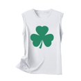 thumbnail image 4 of PNTUTB St. Patrick's Day Women's Fashion Print Casual Crew Neck Pullover Comfortable Sleeveless Tank Tops, 4 of 6