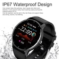 thumbnail image 3 of Smartwatch LIGE Pantalla Táctil Completa 1.28 Smart Watch Bluetooth 4.0 Negro Reloj inteligente, 3 of 5