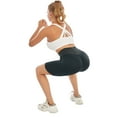 thumbnail image 3 of Women Yoga Five Point Shorts High Waist Seamless Hip-Up Tight Elastic Sport Shorts Push Up Running Fitness Gym Clothes Leggings, 3 of 8