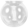 thumbnail image 2 of Miangastore Round Fish Bowl Desktop Small Aquarium Plastic Small Fish Tank Goldfish Bowl, 2 of 9
