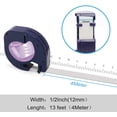 thumbnail image 2 of Compatible with Dymo Label Maker Refill LetraTag Refills Clear Label Tape 16952 S0721530 Black on Clear Labels, 2 of 5