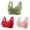 Army Green#bras for women pack, variant on nerohusy Bras for Women No Underwire Front Closure,3-Pack Sports Bras for Women Front Closure Full Coverage Buttons Bra Comfortable Push Up Bras Everyday Underwear,Army GreenS