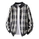 thumbnail image 2 of Blusa y camisa de manga larga con cuello alto para hombre, sudadera deportiva de poliéster de color liso a la moda con cuello alto y manga larga para hombre., 2 of 3
