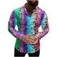 thumbnail image 1 of Camisa de blusa de manga larga con estampado de moda de primavera y otoño para hombre Fridja  hkj1728, 1 of 3