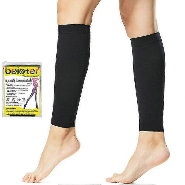 Calves Medical Compression Stockings Women & Men Varicose Veins Medical Thrombosis Stockings Protection with 20-30 mmHg Class 2 Gradient Compression