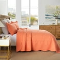 thumbnail image 4 of MarCielo  3 Piece Cotton Oversized Bedspread Quilt Set Tmonica Salmon - Queen, 4 of 7
