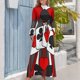 thumbnail image 3 of ic Fun Playing Cards Abstract Art Vestido largo Vestidos de noche Vestido de fiesta para mujer 2024 Vestidos para ocasiones oficiales, 3 of 4