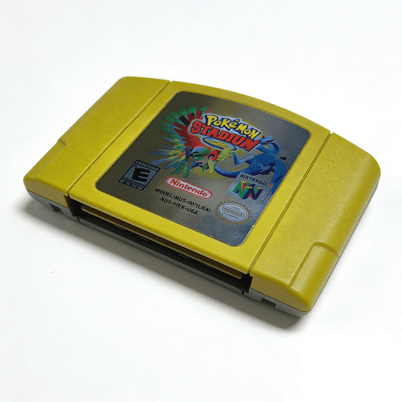 Pokémon Stadium 2 Gold Card for Nintendo 64 USA Version