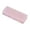 Pink, variant on Floral Pink Dual-Sided Frosted Macaron Plastic Pencil Organizer with Two-Section Design for Art Supplies Youngster Desktop Storage Case