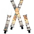thumbnail image 1 of MELOTOUGH Camouflage Suspenders Fully Elastic 2 inch Wide X back Heavy Duty Work Suspenders, 1 of 7