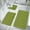 Green, variant on Qocolhg Bathroom Rugs Set of 3,Absorbent Microfiber Bath Rugs and U-Shaped Contour Toilet Rug Area Rug,Non-Slip Bath Carpet,Home Decor Accessories,Bath Mat Set for Bathroom Christmas Clearance,Blue