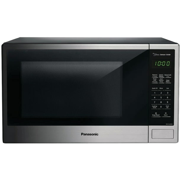 Panasonic Nn Su696s 1 3 Cu Ft 1100w Countertop Microwave Oven