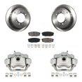 thumbnail image 1 of Transit Auto Rear Disc Brake Caliper Rotors and Semi-Metallic Pads Kit for Car Lexus LX570 Toyota Land Cruiser KC8-100506S, 1 of 11